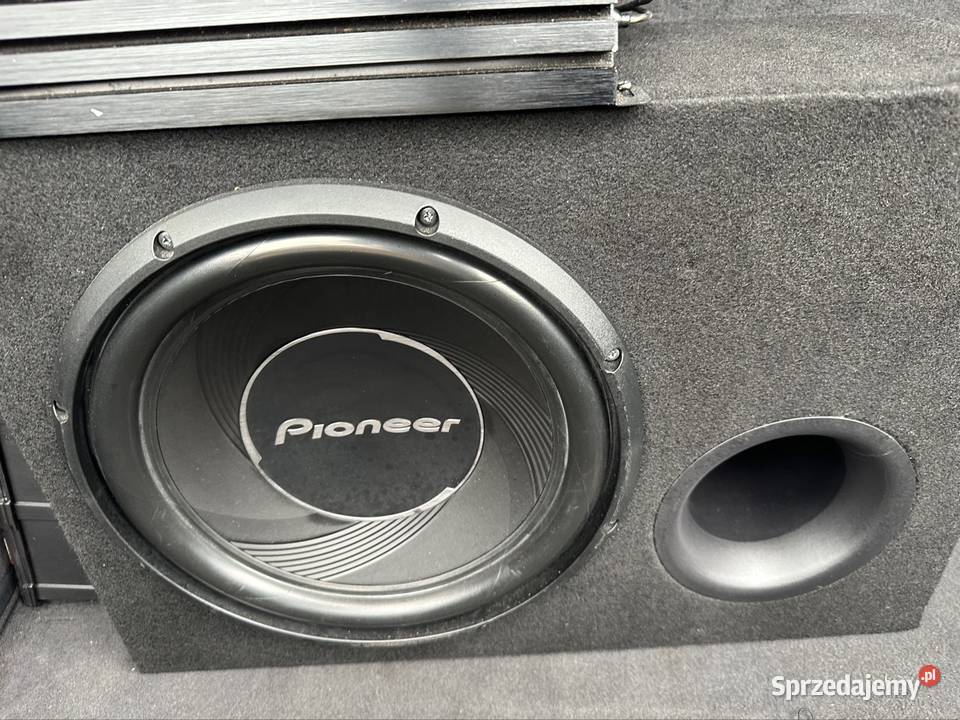 Sprzedam Subwoofer Pioneer Wzmacniacz Crunch śląskie Strzebiń