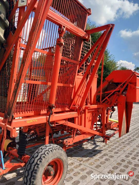 Kombajn buraczany Posejdon Z417 nieuszkodzony Wola Gałęzowska-Kolonia