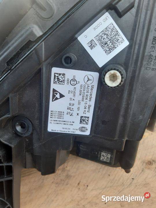 Lampa przednia lewa Mercedes W205 Multibeam sprzedam