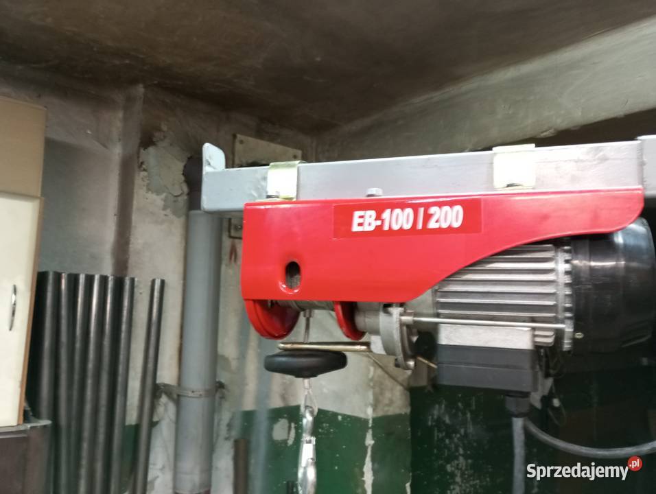 Wyciągarka elektryczna budowlana Wiskhers 100 Przecław