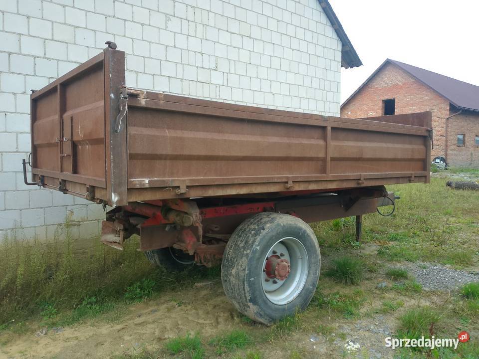 Przyczepa rolnicza jednoosiowa Adamówka