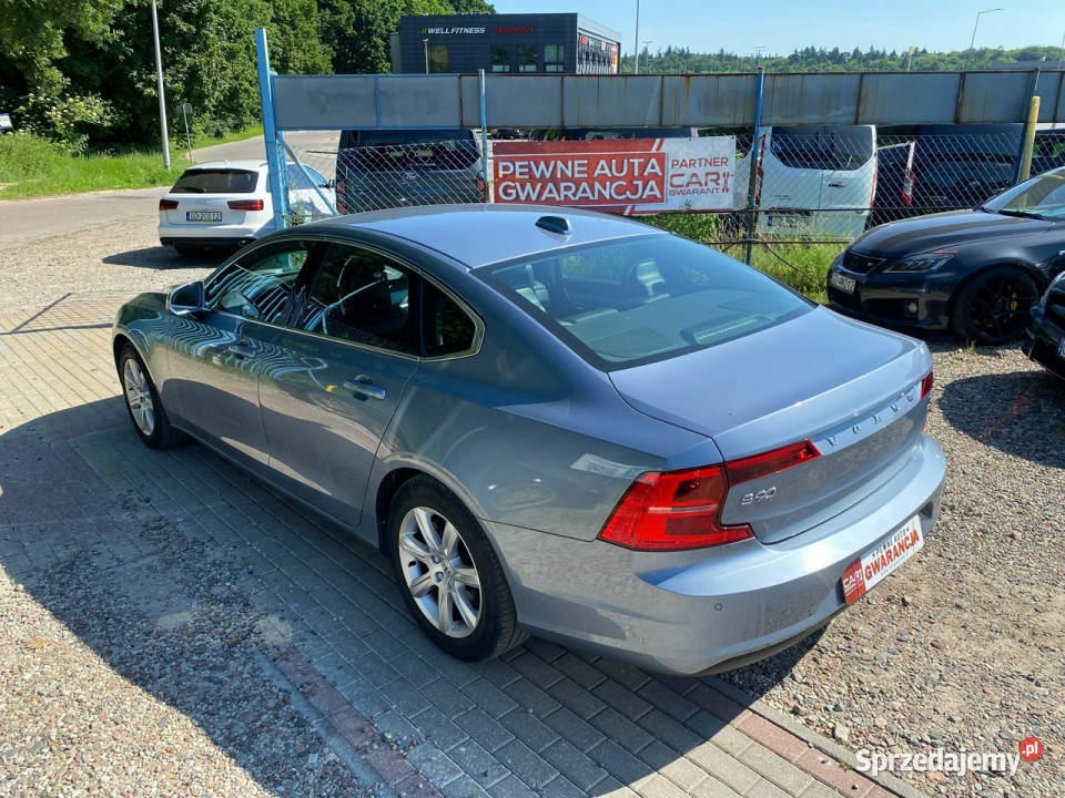 Volvo S90 20d 150 igła skóry ledy asystenci Navi pomorskie