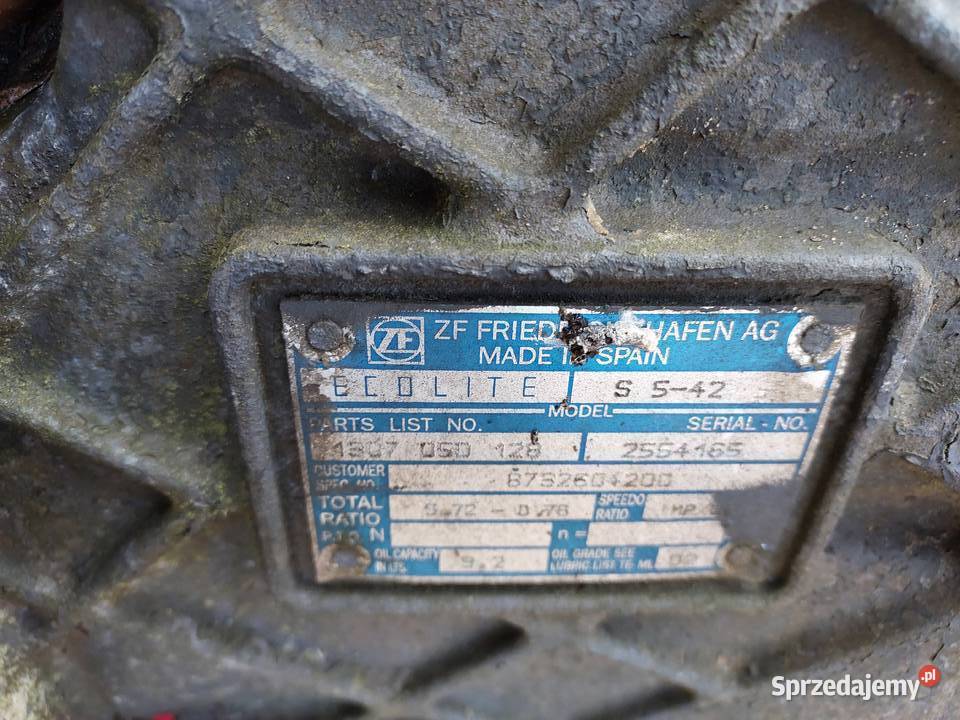 Mercedes Ecolite Skrzynia biegów S542 ZF ciężarowe Łazy