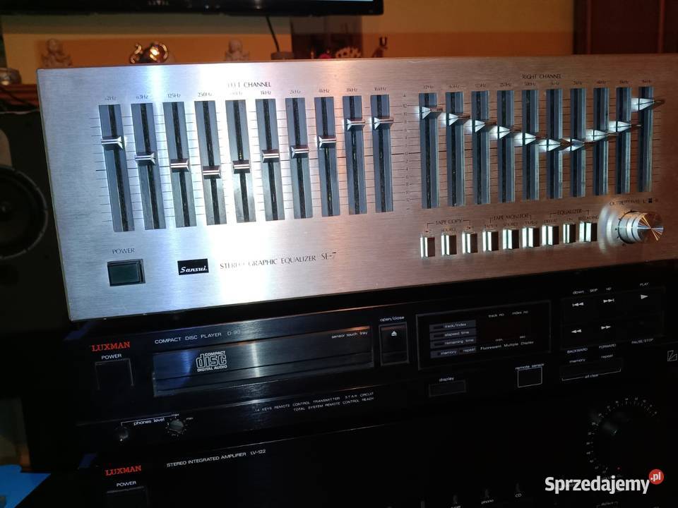 Korektor Sansui Wintage SE7 stan idealny Chorzelów