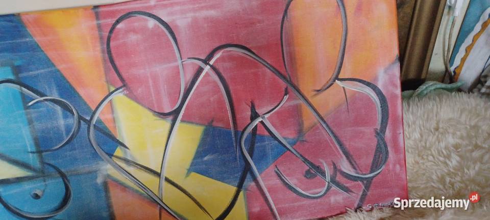 obraz 95492 plótno podpisany Kubistyczny Gniezno