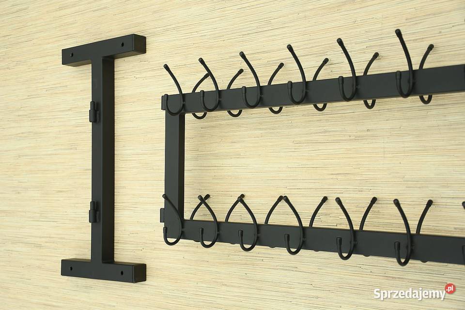 WIESZAK SKŁADANY NA ZAWIASACH DO SZATNI METALOWY Siepraw