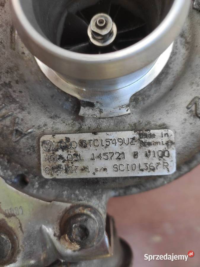 Turbina audi VW 20tdi garett GTC1549vz Cieszyn sprzedam