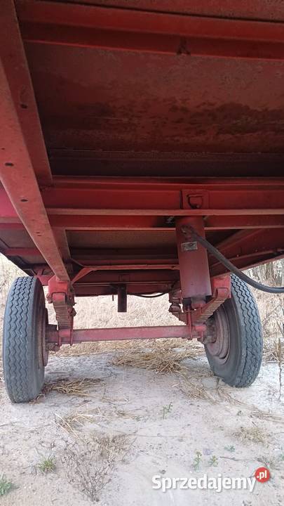Przyczepa jednoosiowa wywrotka na dwie strony mazowieckie Siedlce sprzedam