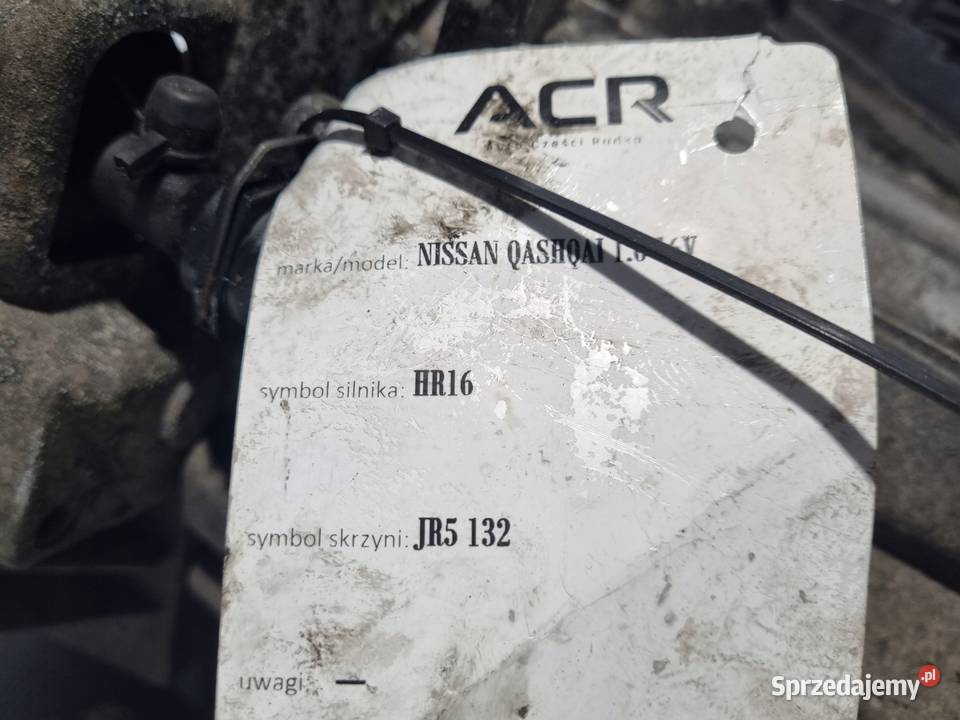 SKRZYNIA BIEGÓW Nissan Qashqai J10 16 16V Chełm