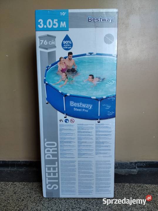 NAJTANIEJ Basen Stelażowy 305x76 Na Stelażu śląskie Zabrze