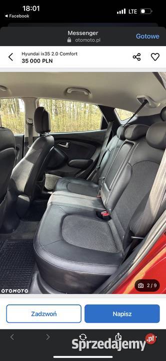 Hyundai ix35 20 Comfort Szczecin sprzedam