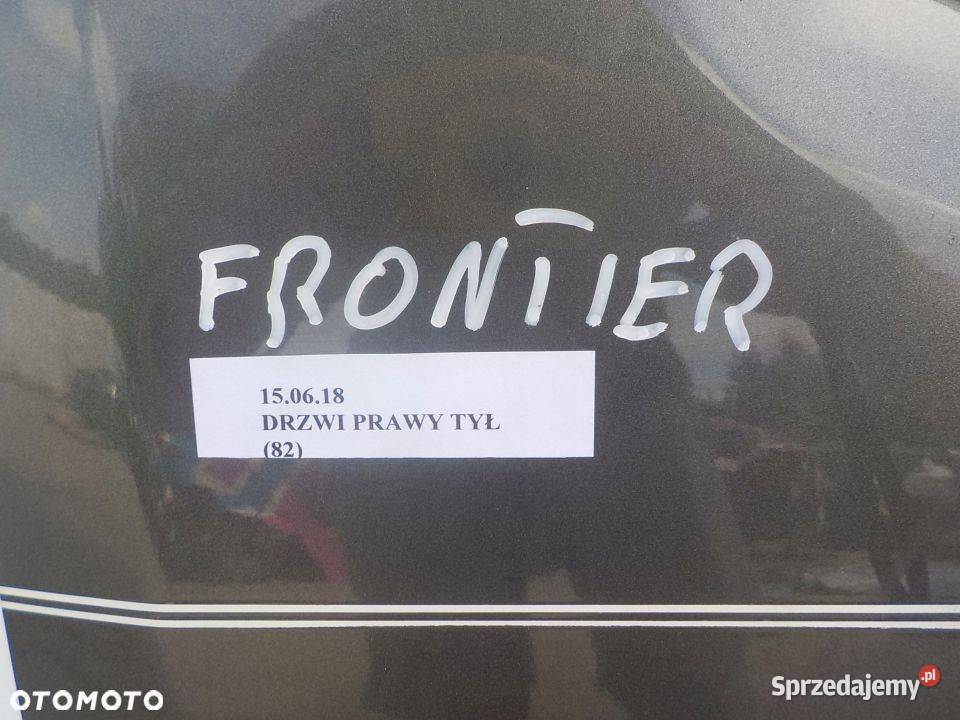 DRZWI PRAWY TYŁ NISSAN FRONTIER osobowe Nowy Tomyśl