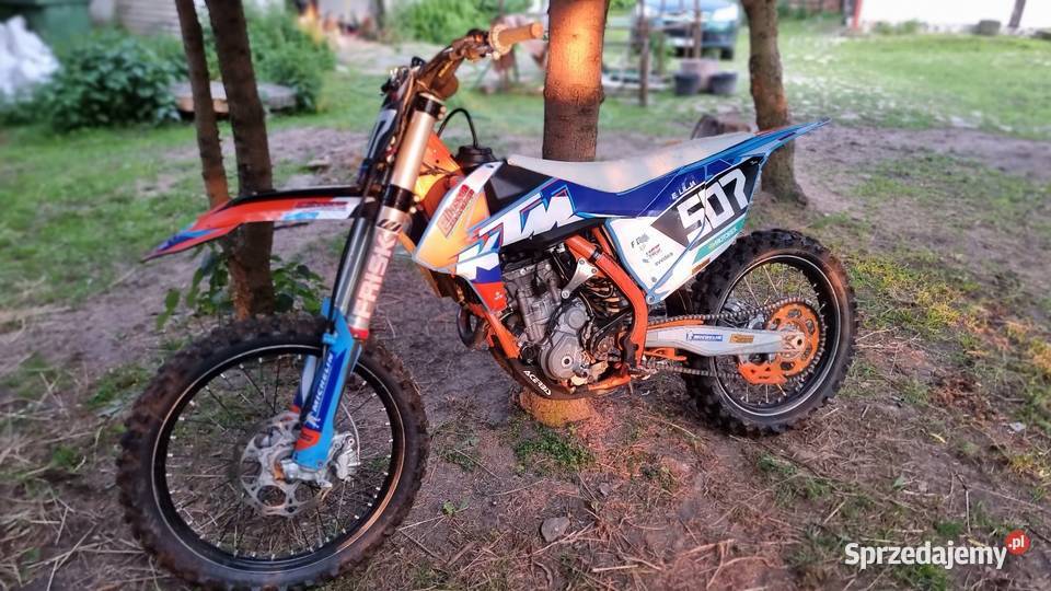 KTM 250 SXF 2018 z dodatkami łańcuch pomorskie