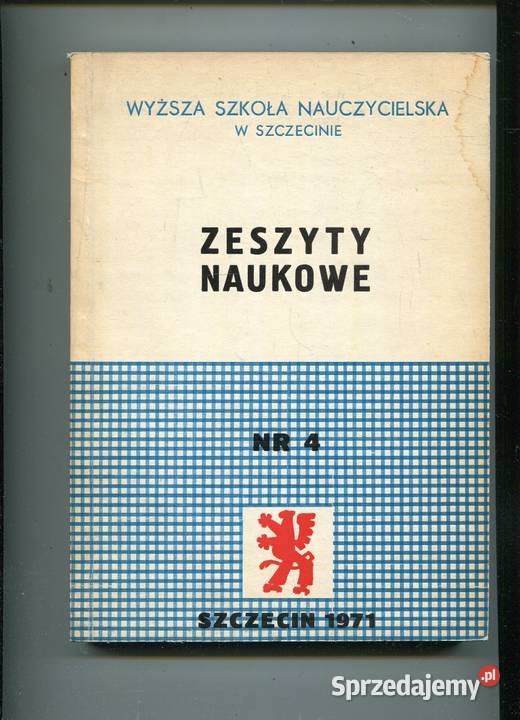 Zeszyty Naukowe 4 WSN Szczecin