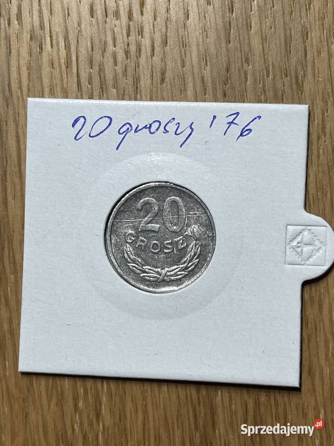 Moneta 20 groszy 1976