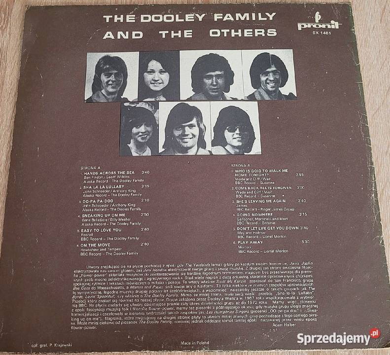 The Dooley Family And The Others płyta winylowa Chełmno