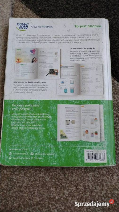 Książka do chemii mazowieckie Książenice