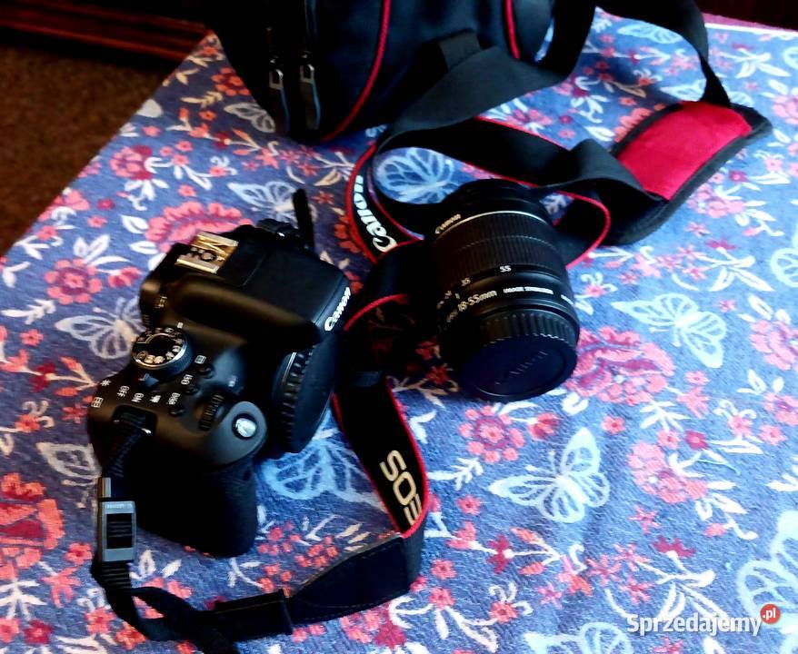 Aparat Canon EOS 750D obiektyw EFS 1855 MM Borów