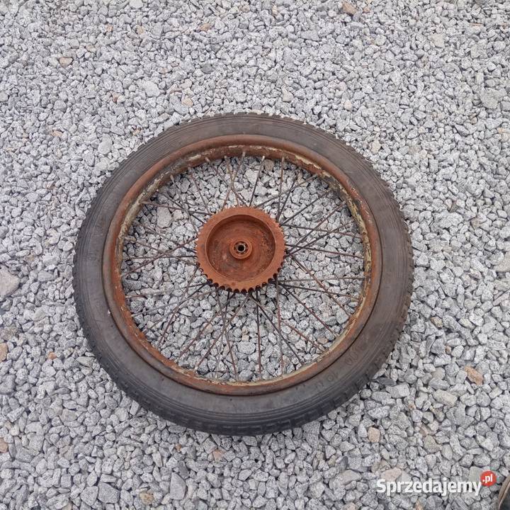 Koło tył SHL M03 Sokół 125 PRL Motocyklowe