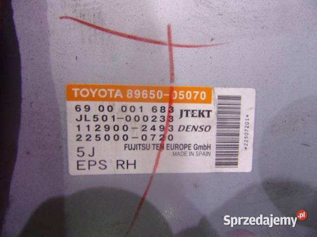 8965005070 MODUŁ WSPOMAGANIA AVENSIS T27