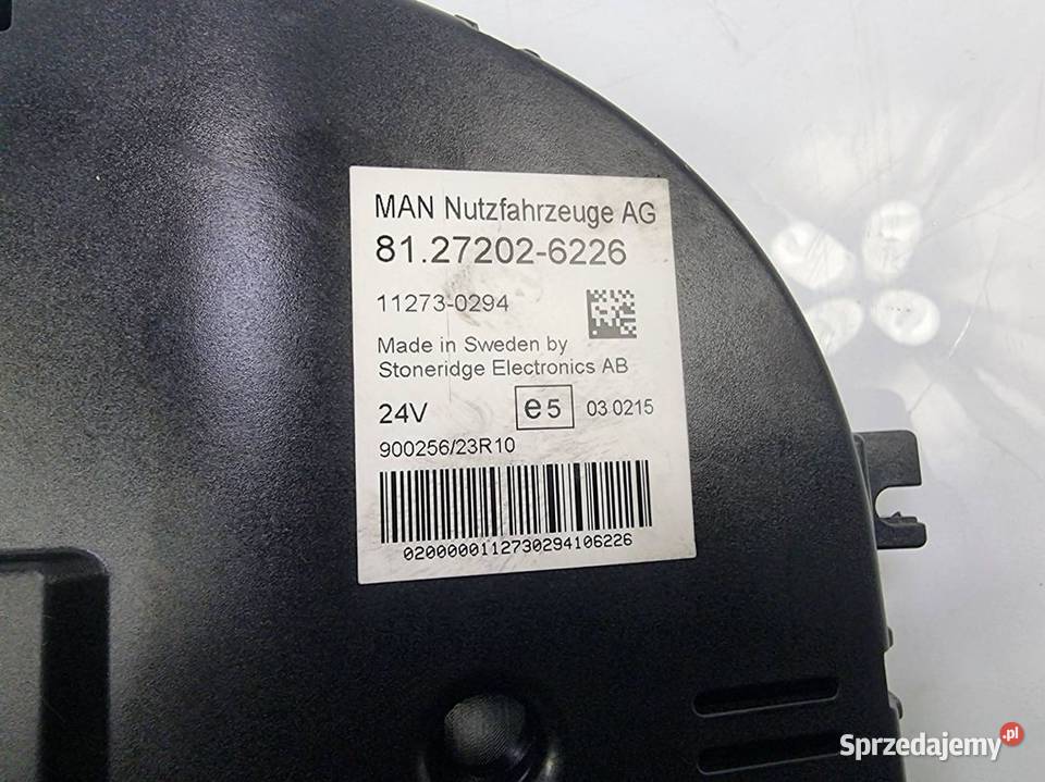 LICZNIK ZEGAR MAN TGM 15250 81272026226 Lipno