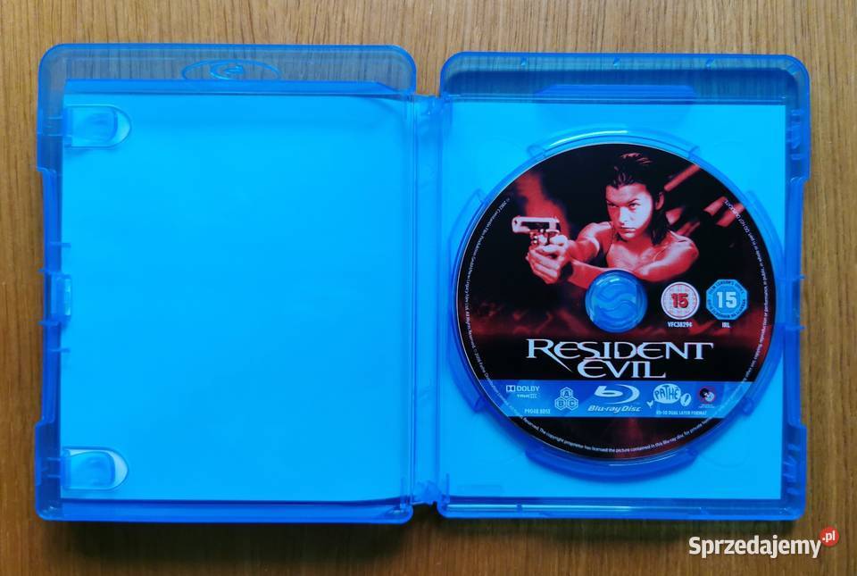 Resident Evil Bluray En 2002 Mila Jovovich Parzęczew sprzedam