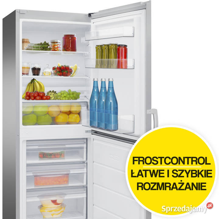 Lodówka AMICA FK24153UXE 152 Inox