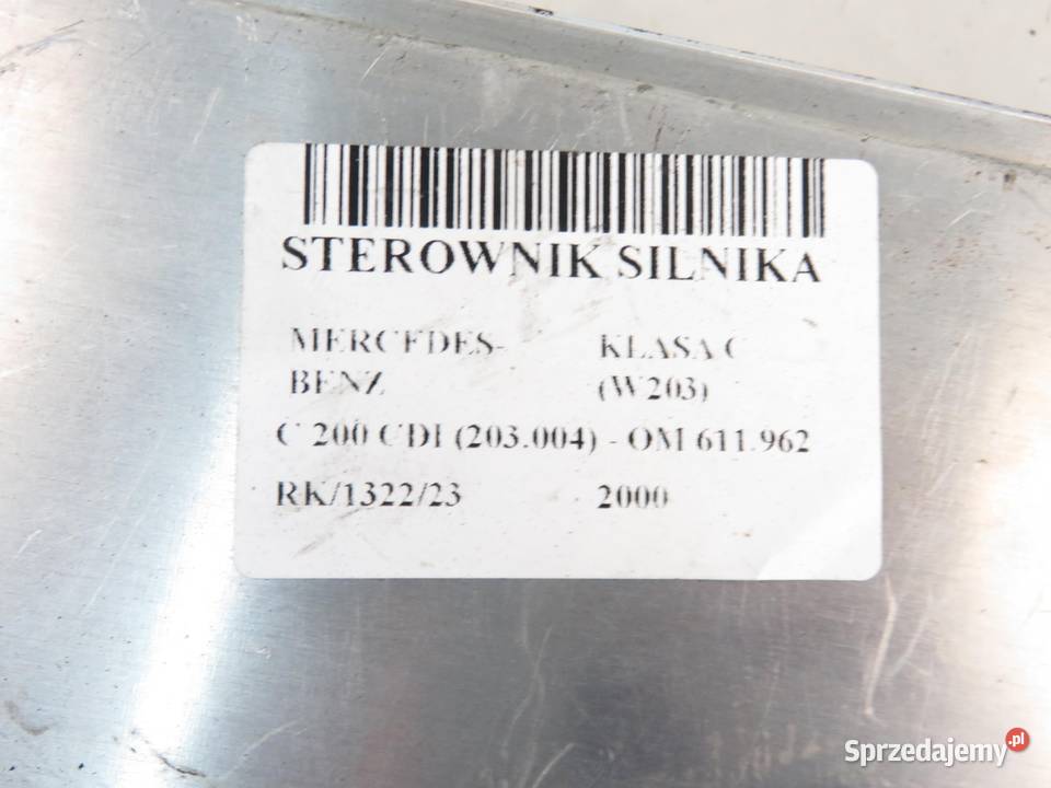 STEROWNIK MERCEDES C W203 C 200 CDI 6111532479