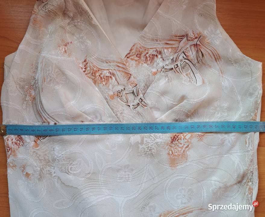 Sukienka letnia długa delikatny wzór Rozmiar 38(M) małopolskie