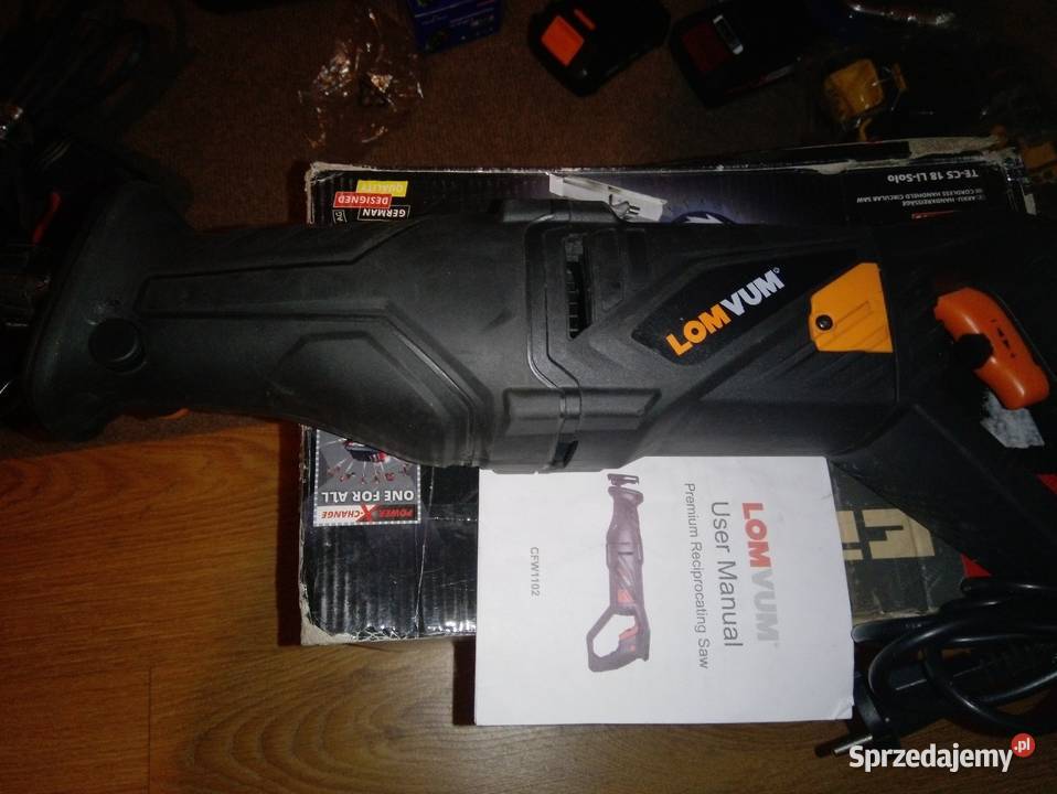 Piła szablasta z obrotowym uchwytem i mazowieckie Mińsk Mazowiecki