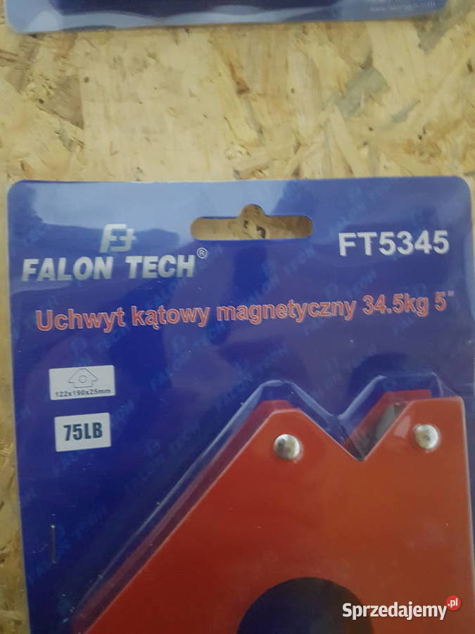 KĄTOWNIK UCHWYT MAGNETYCZNY SPAWALNICZY 345 75