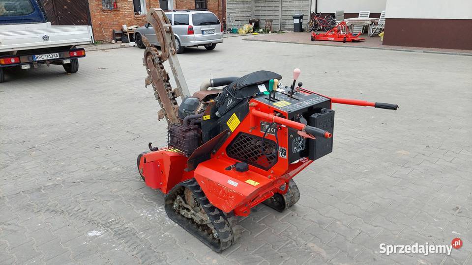 Koparka łańcuchowa Vermeer RTX150 250h 2015 pełny VAT Sochaczew sprzedam