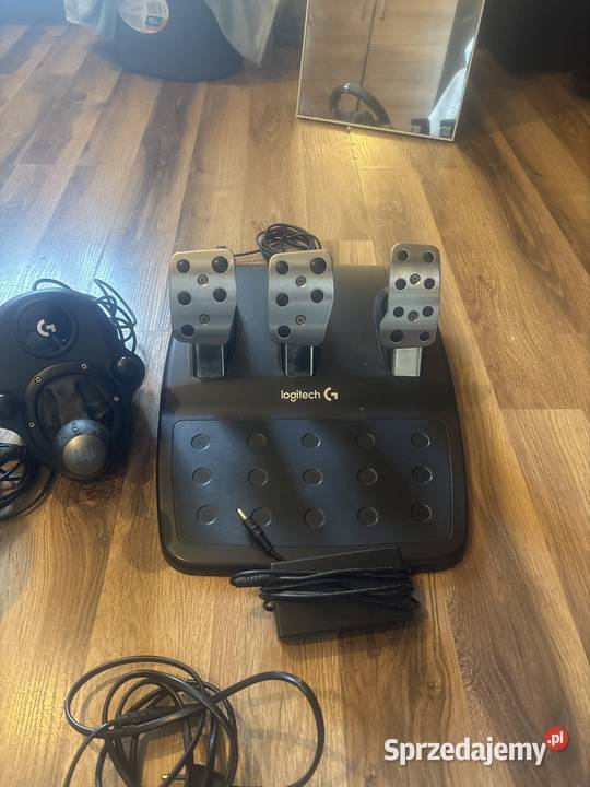Logitech G920 pedały shifter Idealny stan Xbox Zawonia