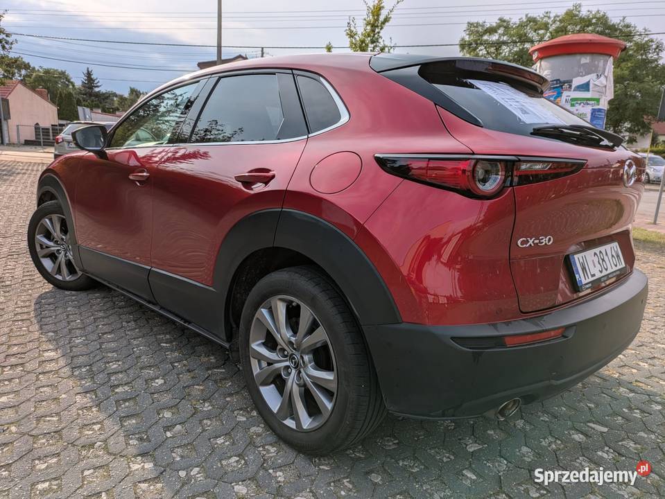 Mazda CX30 20 180 Enso Skóra Kamera 360 Bose nieuszkodzony Legionowo