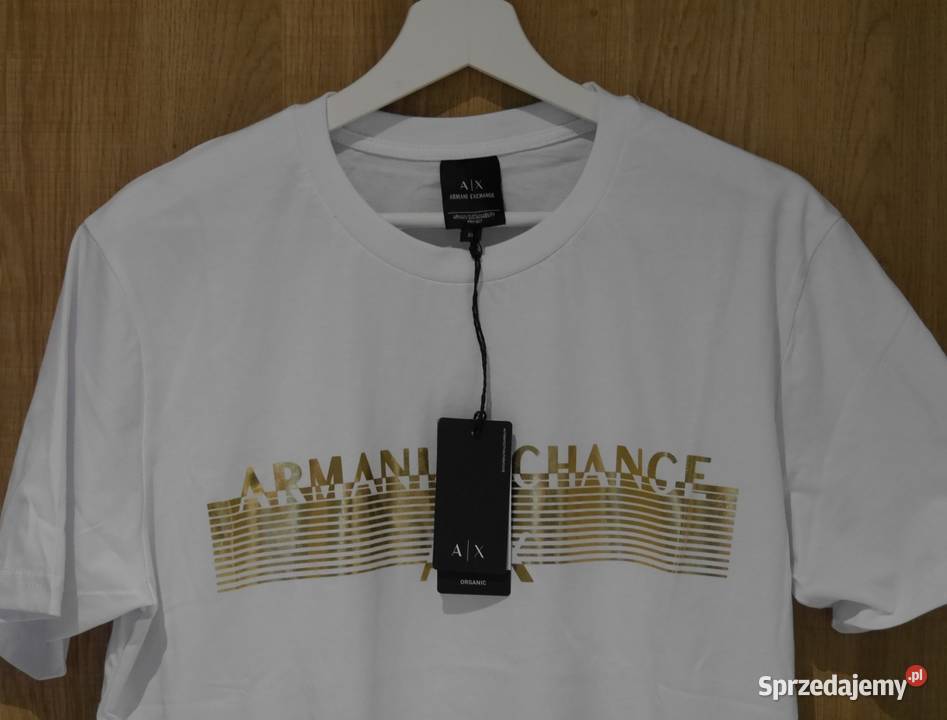 Armani Exchange śliczna koszulka nowa XL Odzież codzienna Wrocław