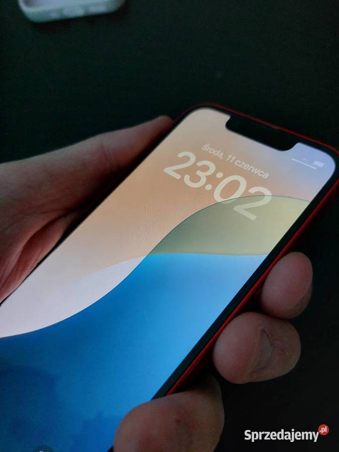 iPhone 13 mini Czerwony 128 GB 80 baterii