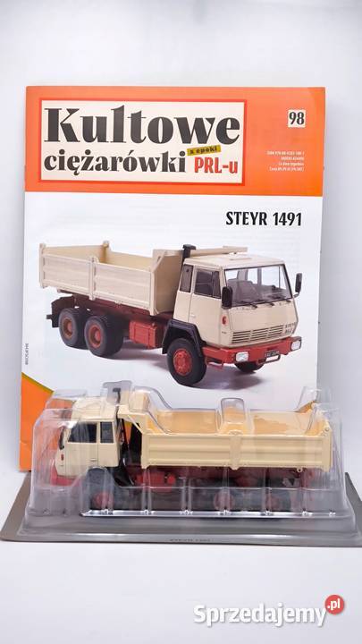 STEYR 1491 Wywrotka Nowy model Kultowe Antyki, Sztuka, Kolekcje Płock
