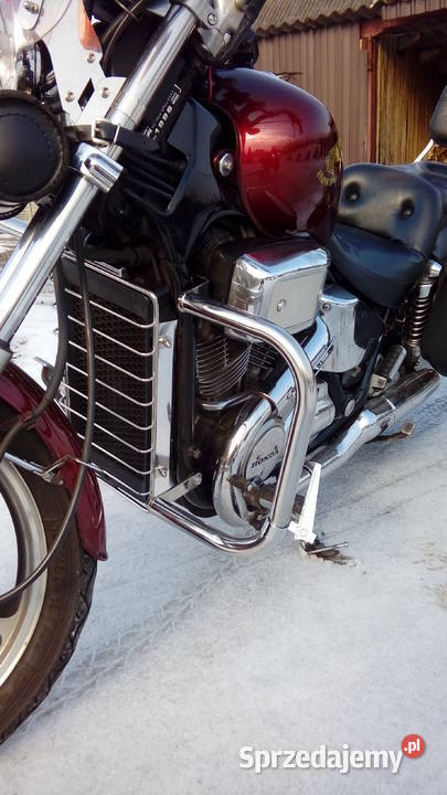 Osłona chłodnicy vt 700 800 SHADOW TWIN gmole Partynia