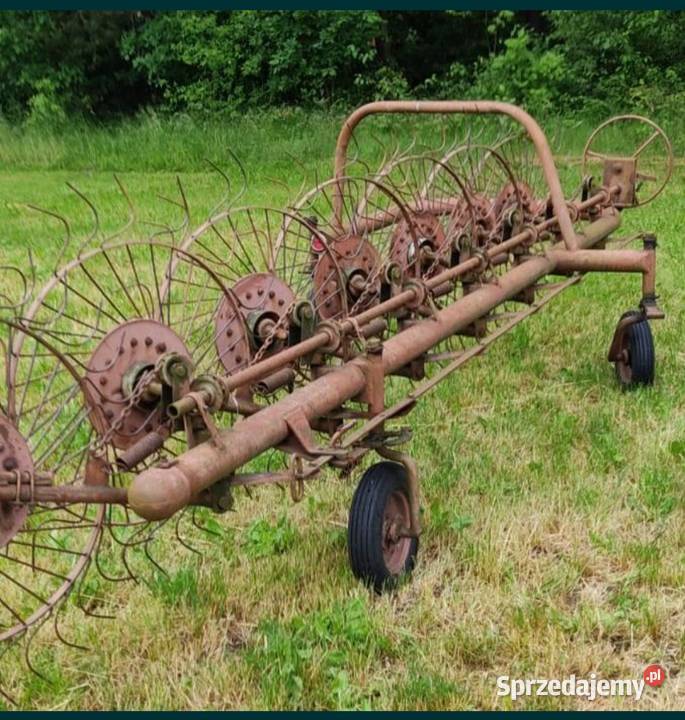Przetrząsaczo zgrabiarka 7 gwiazdowa mazowieckie Siedlce sprzedam