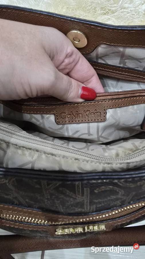 Calvin klein pojemna torebka Warszawa sprzedam