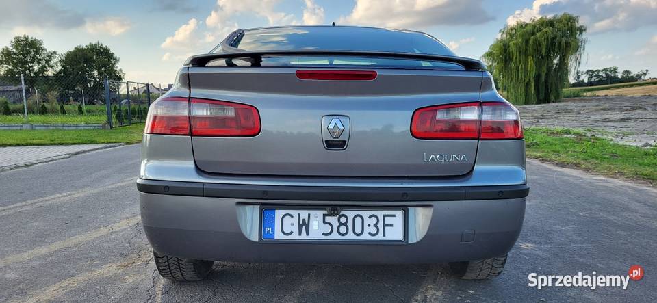 Renault Laguna 2003 16 benzyna welurowa tapicerka kujawsko-pomorskie Choceń