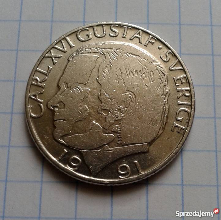 1 KORONA 1991 SZWECJA Parczew