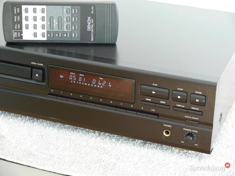 Audiofilski CD Denon DCD1015 pilot sprawny sprzedam