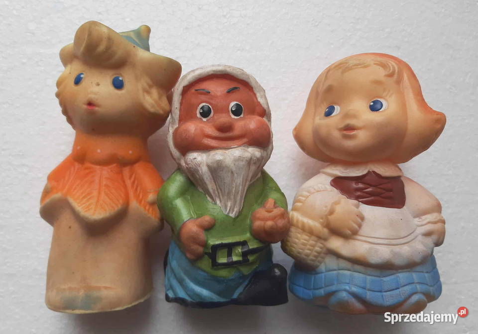 Gumowew większości 90piszczące zabawki PRLu Łódź sprzedam