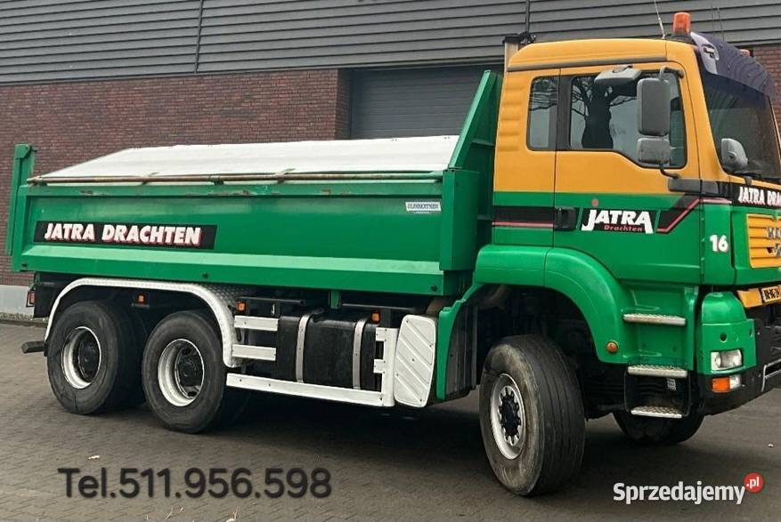 Wywrotka 6x6 MAN TGA Warszawa