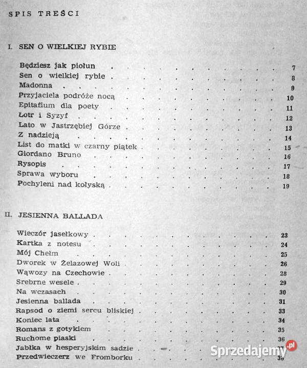 Głosy na wersety Waldemar Michalski Chełm sprzedam
