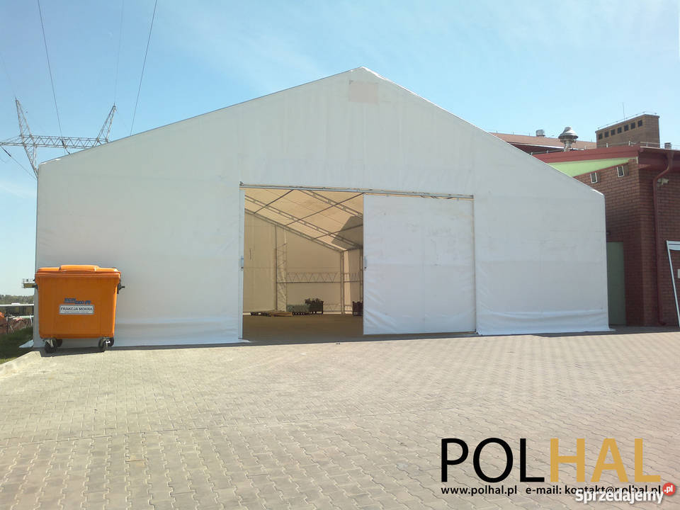 Hala Namiotowa Namiot Magazynowy 10m x 20m x 45m Poznań