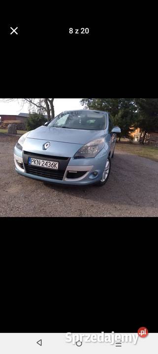 Renault Scenic gniazdo USB wielkopolskie Budzisław Kościelny sprzedam