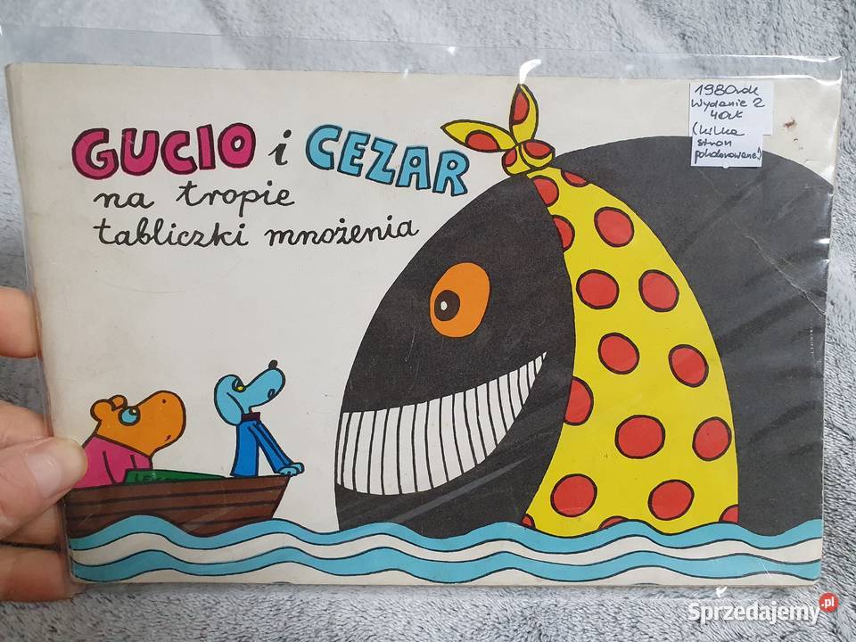 Gucio i Cezar zestaw 3 komiksów Gdynia sprzedam