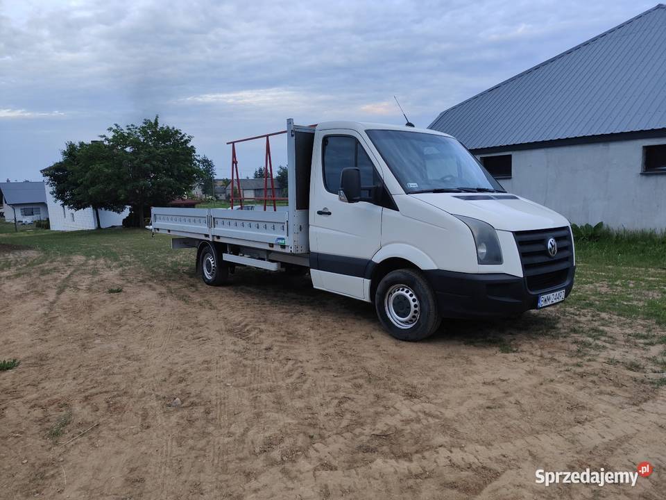 VW Crafter 25Tdi 2007r Skrzyniowy Szepietowo sprzedam